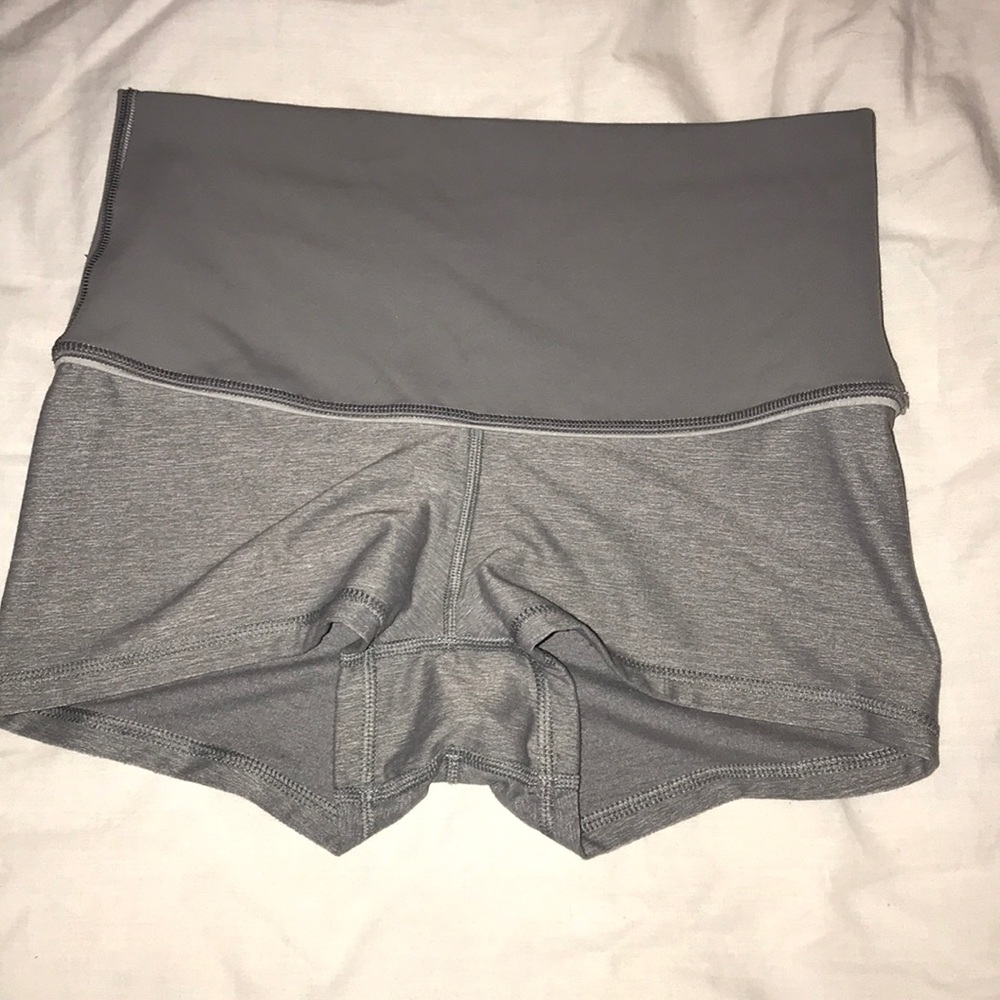 High rise or fold down wunder under shorts